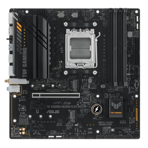 ASUS TUF GAMING A620M-PLUS WIFI AM5 Micro ATX Motherboard DDR5 Wi-Fi 6 ASUS TUF GAMING A620M-PLUS WIFI AM5 Micro ATX Motherboard DDR5 Wi-Fi 6